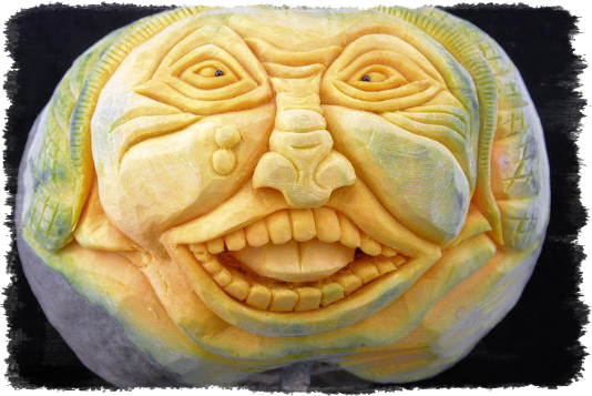 Zucche scolpite Halloween
