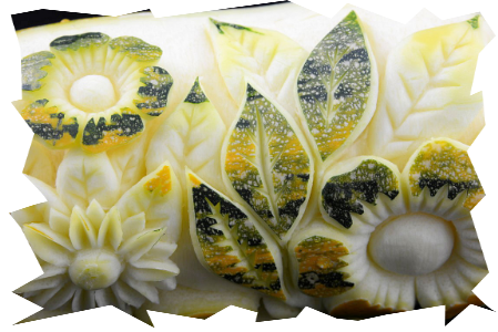 Zucca scolpita